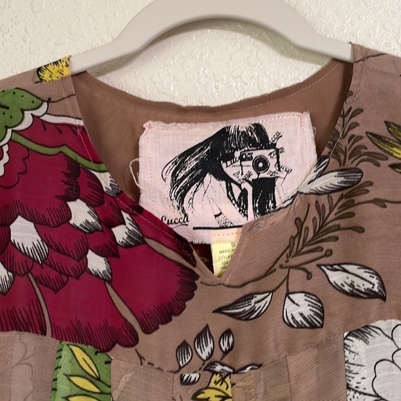 Lucca baby doll short sleeves floral print mini dress - Picture 6 of 15